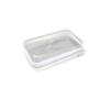 3-piece high-end hard shell storage bag, professional grade transparent plastic zipper box, waterproof PET travel bag for storing toiletries, cosmetics, toys, etc (Small size) view 1