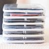 3-piece high-end hard shell storage bag, professional grade transparent plastic zipper box, waterproof PET travel bag for storing toiletries, cosmetics, toys, etc (Small size) view 2