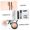 FOMIYES 50pcs Disposable Eyebrow Brush Purple Lash and Brow Brush Set Makeup Eyelash Applicator Beauty Tool Portable view 4