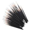 FOMIYES 100pcs Disposable Eyeliner Brush Artificial Fiber Cosmetic Makeup Tool for Eyeliner Lip Liner and Eyeshadow Lightweight Easy to Carry for Daily Use view 1
