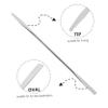 BESPORTBLE 5pcs Stainless Steel Makeup Spatula Multifunctional Cosmetic Mixing Tools for Foundation Lipstick Nail Art and Pigments and Easy to Clean view 4