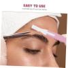 Beatifufu Women Eyebrow Trimmer Electric for Facial Hair Removal Lightweight and Portable Hair Shaper for -ups and Delicate Grooming view 3