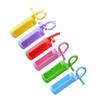 FOMIYES 6pcs Silicone Bottle Protective Sleeve Roller Bottle Case Beads Carrying Cover for Travel and Storage and Non-fading Design view 1
