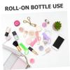 FOMIYES 6pcs Silicone Bottle Protective Sleeve Roller Bottle Case Beads Carrying Cover for Travel and Storage and Non-fading Design view 3