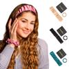100% Pure Mulberry Silk Headband for Women  Ultra Thin Scrunchy, Adjustable Hairband for Washing Face, Skincare, Makeup & Sports  Prevents Frizz & Breakage, Great for Curly Hair (Pink) view 1
