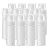 12-Pack White Foaming Pump Bottles - Empty Foaming Liquid Soap Dispensers - for Refillable Travel Hand Soap Shampoo Foaming Castile Cosmetics - BPA Free (163ml/5.5oz) (White) view 1