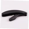 DECOMELODY Folding Eyebrow Lash Comb 4pcs Curved Eyebrow Comb Plastic Handle Metal Needle Beauty Tool view 2