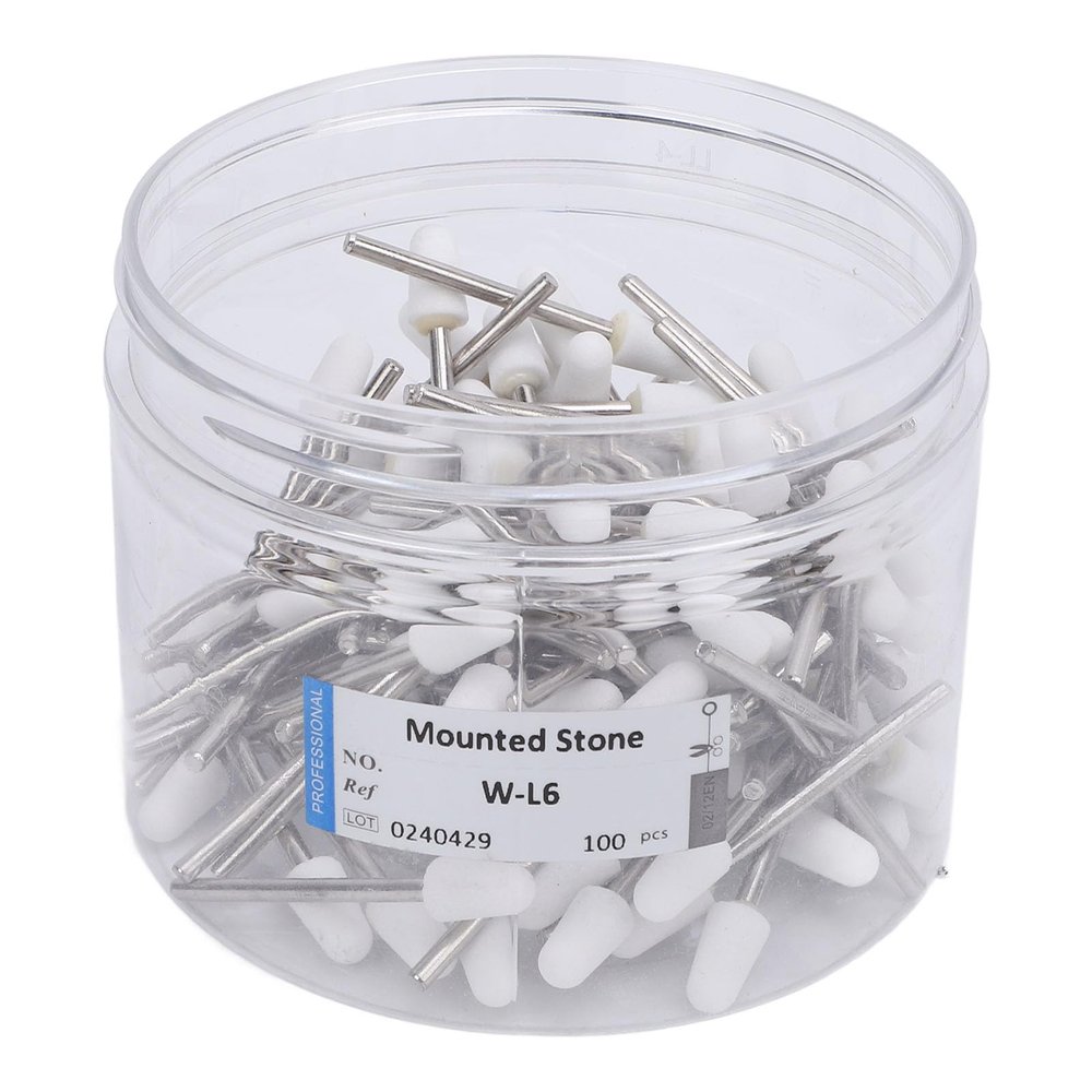 100 Pcs Nail Drill Bits Cuticle Remover Bits, Quartz Tungsten Steel Professional Electric Nail Grinding File Bits for Manicure Machine