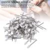 100 Pcs Nail Drill Bits Cuticle Remover Bits, Quartz Tungsten Steel Professional Electric Nail Grinding File Bits for Manicure Machine view 3