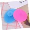 FOMIYES 2pcs Facial Cleansing Brush for Women Silicone Face Scrubber Massager Brush Pad Safe for Sensitive Skin view 3