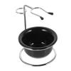 FOMIYES Shave Bowl Holder Brush Stand Set Sturdy Sturdy for Beard Shaving Elegant Design for Bathroom view 1