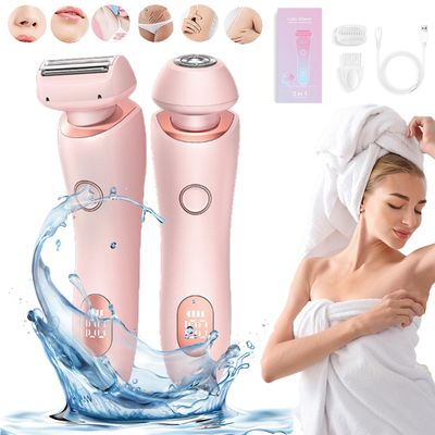 Bikini Trimmer, Smooth Shave,Smoothshave Razorfor Women, Electric Shaver for Women (Pink)