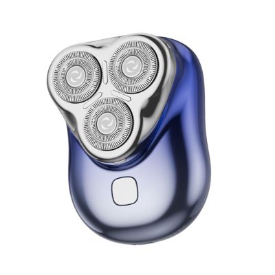 Fashion Small Electric Shaver Men Rechargeable Beard Trimmer ABS Texture Suitable For Business Trips And Daily Use