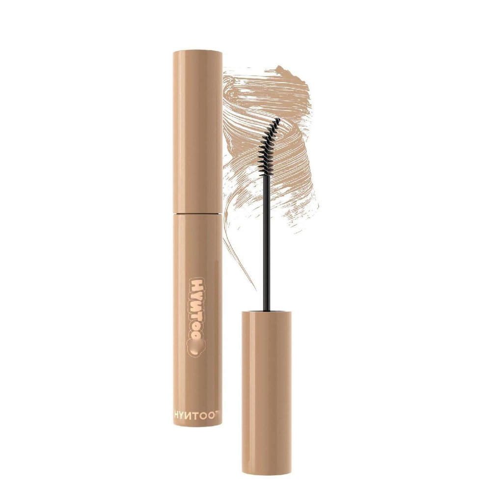 1PC Hyntoor Eyebrow Mascara Eyebrow Concealer Color Eyebrow Styling Gel, Golden Light Brown Styling Eyebrow Color Eyebrow Mascara (E04)