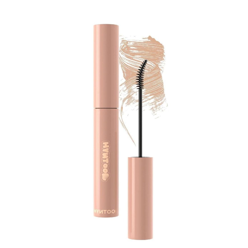 1PC Hyntoor Eyebrow Mascara Eyebrow Concealer Color Eyebrow Styling Gel, Golden Light Brown Styling Eyebrow Color Eyebrow Mascara (E03)