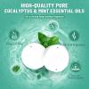 Shower Steamers Aromatherapy, Christmas Stocking Stuffers for Teen Girls for Women Mom Her, 8-Pack Shower Bombs Eucalyptus & Mint Essential Oil, Relaxation & Self Care White Elephant Gifts view 3