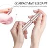 Painless Eyebrow Hair Remover,Upper Lip Hair Removal Trimmer with LED Light for Women - Rose Gold(Pack of 1) view 2