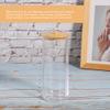 2PCS Cotton Round Holder, Cotton Pad Holder Transparent Cotton Pad Holder Makeup Removers Pad Organizer with Lid for Bathroom view 2