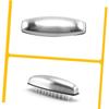 BEBEMOKO Nail Brush for Cleaning under Nail Cleaner Brush Odor Absorber Soap for Hands Stainless Steel Soap view 1