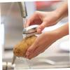 BEBEMOKO Nail Brush for Cleaning under Nail Cleaner Brush Odor Absorber Soap for Hands Stainless Steel Soap view 3