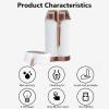 USB Lady Shaver Double Head Facial Hair Remover Face Hair Trimmer Hair Removal Device For Face Body Armpit view 4