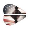 LHBWCVN American Flag Soldier Hair Towel Wrap for Women Hair Cap Coral Velvet Hair Drying Cap with Button Super Absorbent Hair Drying Towel Quick Dry Hair Turban for Wet Hair Long Thick Hair view 2