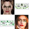 10 Sheets St Patricks Day Temporary Tattoos - St Patricks Day Shamrock Tattoos Face, Saint Patricks Day Shamrock Face Stickers, Waterproof Clover Tattoos Art Make up St Patricks Day Accessories view 3