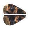 LHBWCVN Animal German Shepherd Hair Towel Wrap for Women Hair Cap Coral Velvet Hair Drying Cap with Button Super Absorbent Hair Drying Towel Quick Dry Hair Turban for Wet Hair Long Thick Hair view 2