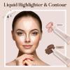 Color Nymph Makeup Sets for Girls & Women, Cosmetic Kits with Cream Eyeshadow Highlight Contour Lip Gloss, Body & Face Liquid Contour Shimmer Highlighter, 6Pcs Makeup Gifts for Women view 4