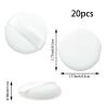 20PCS Makeup Powder Puff Reusable Cotton Powder Puff for Loose and Foundation Replacement (White, Normal Size 1.77 Inch) view 2