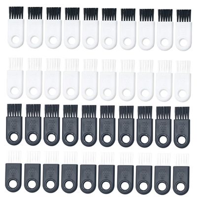 PLAFOPE 40pcs Shaving Cleaning Brushes Electric Shaver Clipper Trimmer Cleaner Skin-friendly Brush for Household Appliances Compact Design for Easy Use