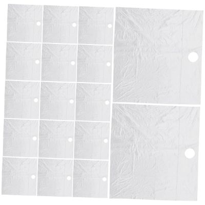BCOATH 40pcs Disposable Beard Catcher Sheets for Easy Sink Cleanup Hair Catching Tools for Trimming and Grooming for Home and Salon Use