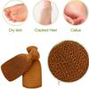 Feet Scrubber Dead Skin Foot Exfoliator | Foot Pumice Stone Best Foot Exfoliate | Pumas Stone for feet Feet Exfoliator | Natural Pumice Stone for feet Foot Scrubber Terracotta (Normal Shape Scrubber) view 3