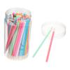 ARTSEWPLY 100pcs Disposable Lipstick Applicator Makeup Brushes Lip Brush Exfoliating Lip Makeup Gloss Applicator Tools view 1