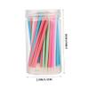 ARTSEWPLY 100pcs Disposable Lipstick Applicator Makeup Brushes Lip Brush Exfoliating Lip Makeup Gloss Applicator Tools view 2