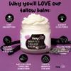 HolyCow Beef Tallow For Skin - Whipped Tallow Balm with Organic Jojoba Oil, Grass Fed Beef Tallow Face Moisturizer for Eczema, Baby, Lip Balm - Lotion For Extremely Dry Skin (Lavender Vanilla) view 3