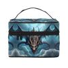 WXZYFP Flying Dragon Travel cosmetic bag, essential for outdoor travel enthusiasts, has a simple internal structure. view 1