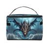WXZYFP Flying Dragon Travel cosmetic bag, essential for outdoor travel enthusiasts, has a simple internal structure. view 2