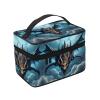 WXZYFP Flying Dragon Travel cosmetic bag, essential for outdoor travel enthusiasts, has a simple internal structure. view 3