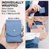 20 Sets Manicure Set Bulk, Nail Clippers Kit Stainless Steel Fingernail Clippers Set, Sturdy Nail Tip Cutter Trimmers Professional Grooming Toenail Clippers Personal Pedicure Kits Gift (Blue 4 in 1) view 2