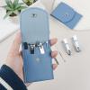 20 Sets Manicure Set Bulk, Nail Clippers Kit Stainless Steel Fingernail Clippers Set, Sturdy Nail Tip Cutter Trimmers Professional Grooming Toenail Clippers Personal Pedicure Kits Gift (Blue 4 in 1) view 4