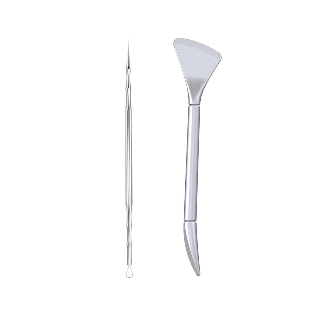 Ergonomic Comedone And Blackhead Tools Stainless Steel Blackhead Extractor For Face Skin Pore Purifying Tool