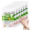 6 Pairs Hand Masks Moisturizing Gloves, Hydrating Hand Mask Moisturizer Gloves Care for Dry Cracked Hands, Smooth Long Lasting Soft Firming Hand Mask Gift Set for Men WomenO) view 1