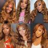 Color 30 Human Hair Bundles Brown Body Wave Bundles Human Light Brown Bundle 18 20 22 Inch Healthy And Soft Unprocessed Brazilian Remy Hair view 2