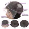 13X4 Short Curly Lace Front Wigs Pixie Cut Wig Human Hair HD Lace Front Wigs Human Hair Pre Plucked for Women 4 inch Natural Color view 3