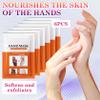 6 Pairs Hand Masks Moisturizing Gloves, Hydrating Hand Mask Moisturizer Gloves Care for Dry Cracked Hands, Smooth Long Lasting Soft Firming Hand Mask Gift Set for Men WomenF) view 2