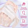 6 Pairs Hand Masks Moisturizing Gloves, Hydrating Hand Mask Moisturizer Gloves Care for Dry Cracked Hands, Smooth Long Lasting Soft Firming Hand Mask Gift Set for Men WomenF) view 4