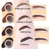10PCS Eyebrow Pomade Kit,Eyebrow Makeup Set with Eyebrow Pomade,Black Eyeliner,Eyebrow Pencil and Eyebrow Brush,Long Lasting Waterproof Eyebrow Kit for Eeye Makeup view 4