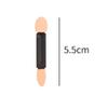 10Pcs Disposable Double Ended Eyeshadow Brush Sponge Tipped Oval Eyeshadow Applicator Black, Nice Design view 4