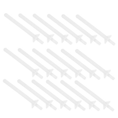 DECOMELODY 50pcs Nose Hair Removal Sticks Disposable Applicators for Safe and Smooth Nostril Waxing for Facial Hair Removal and Eyebrow Grooming